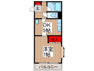 カ－サジュピタ－Ⅱの物件間取画像